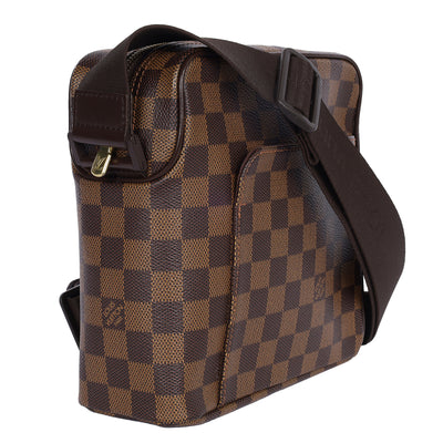 Damier Ebene Olav PM Messenger Bag