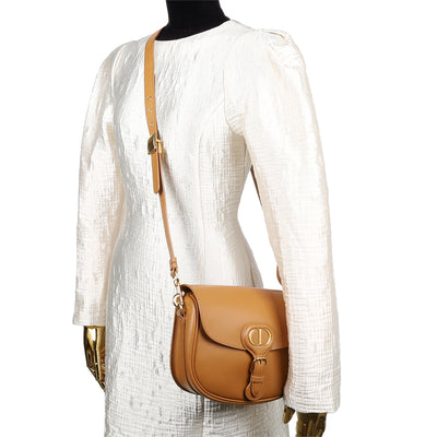 Box Calfskin Medium Bobby Flap