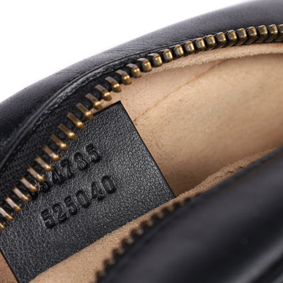 Calfskin Matelasse Mini GG Marmont Chain Shoulder Bag Black