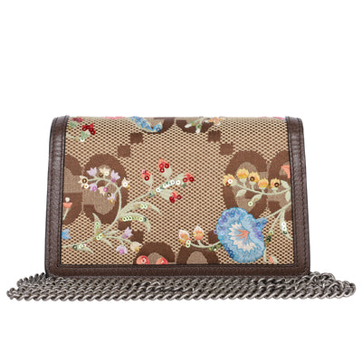 Monogram Jumbo GG Textured Dollar Calfskin Embroidered Super Mini Dionysus