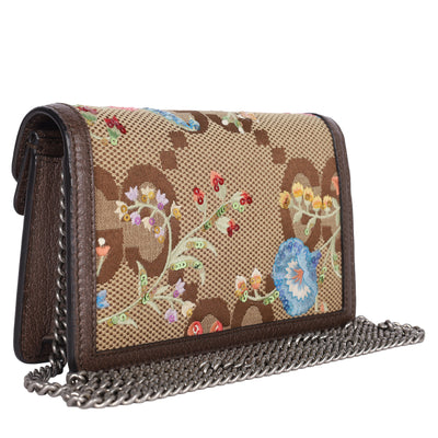 Monogram Jumbo GG Textured Dollar Calfskin Embroidered Super Mini Dionysus
