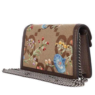 Monogram Jumbo GG Textured Dollar Calfskin Embroidered Super Mini Dionysus