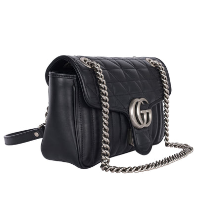 Calfskin Matelasse Aria GG Marmont Shoulder Bag