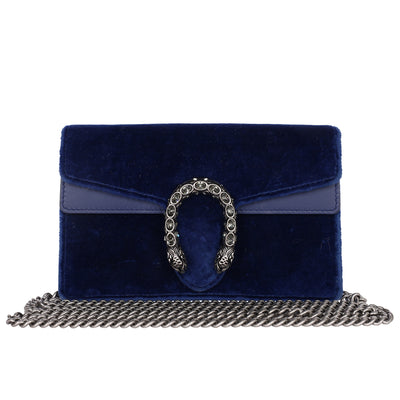 Dionysus Bag Velvet Super Mini