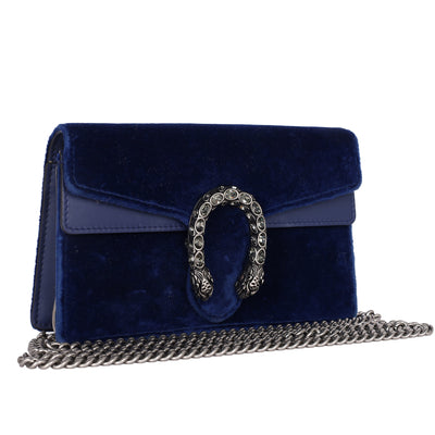 Dionysus Bag Velvet Super Mini