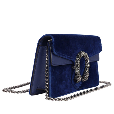 Dionysus Bag Velvet Super Mini