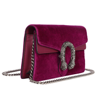 Dionysus Bag Velvet Super Mini