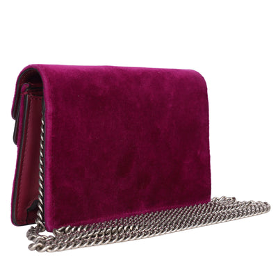 Dionysus Bag Velvet Super Mini