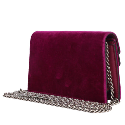 Dionysus Bag Velvet Super Mini