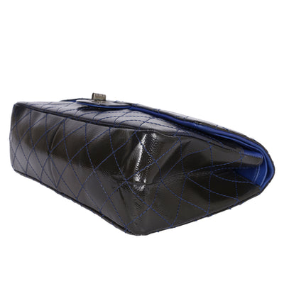 Patent Quilted 2.55 Reissue Double Flap