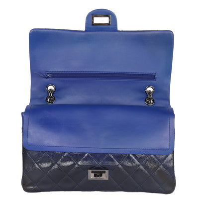 Patent Quilted 2.55 Reissue Double Flap