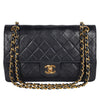 Lambskin Quilted Medium Double Flap