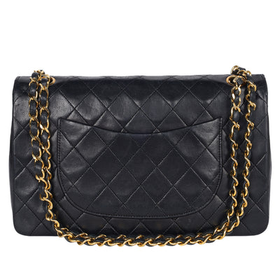 Lambskin Quilted Medium Double Flap