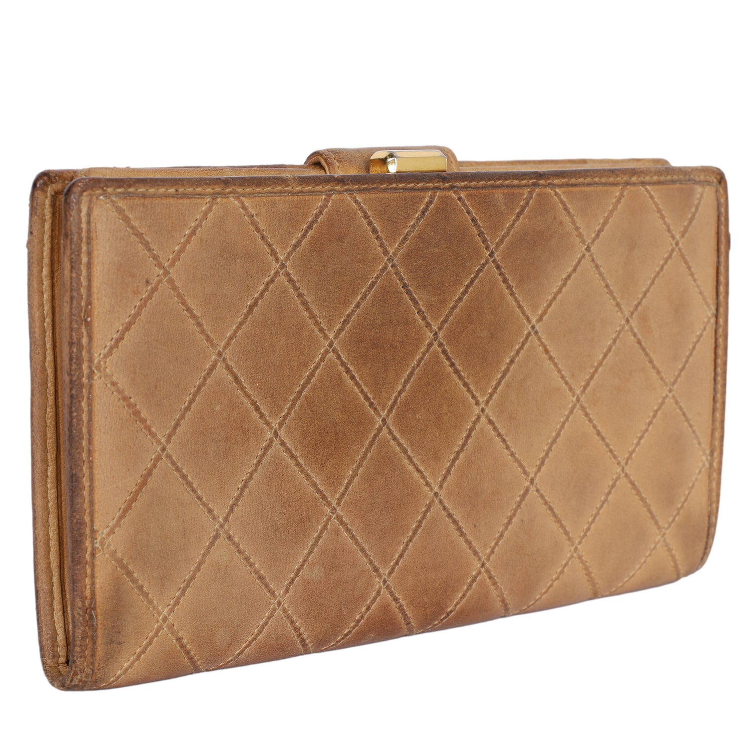 Chanel Pre-owned Diamond Quilted Clutch Bag