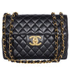 CC Chanel Black Quilted Jumbo Classic Flap Bag (Authentic Pre-Owned)