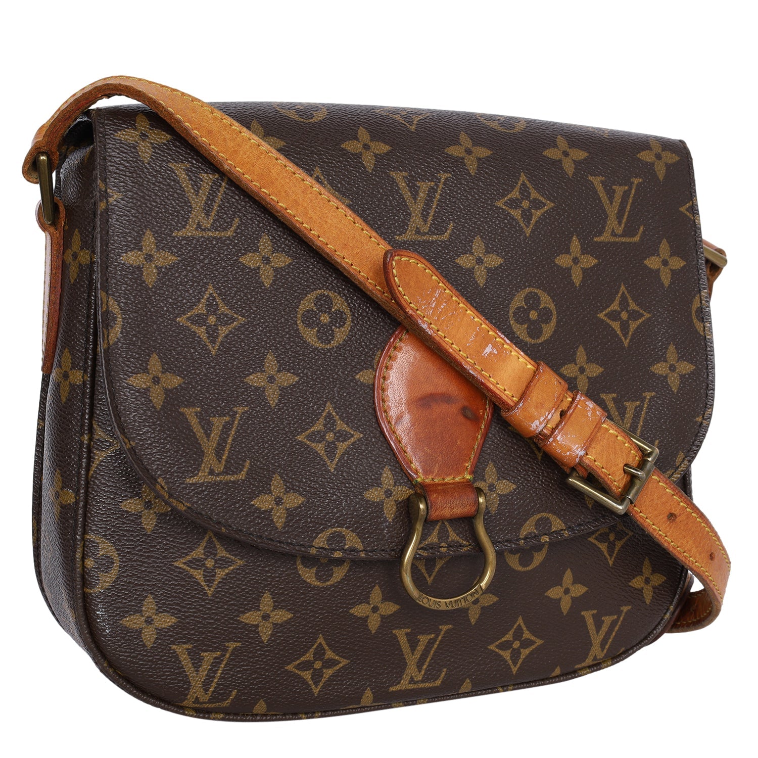 Louis Vuitton, Bags, Epi Leather Saint Cloud Pm Black Crossoss Body Bag