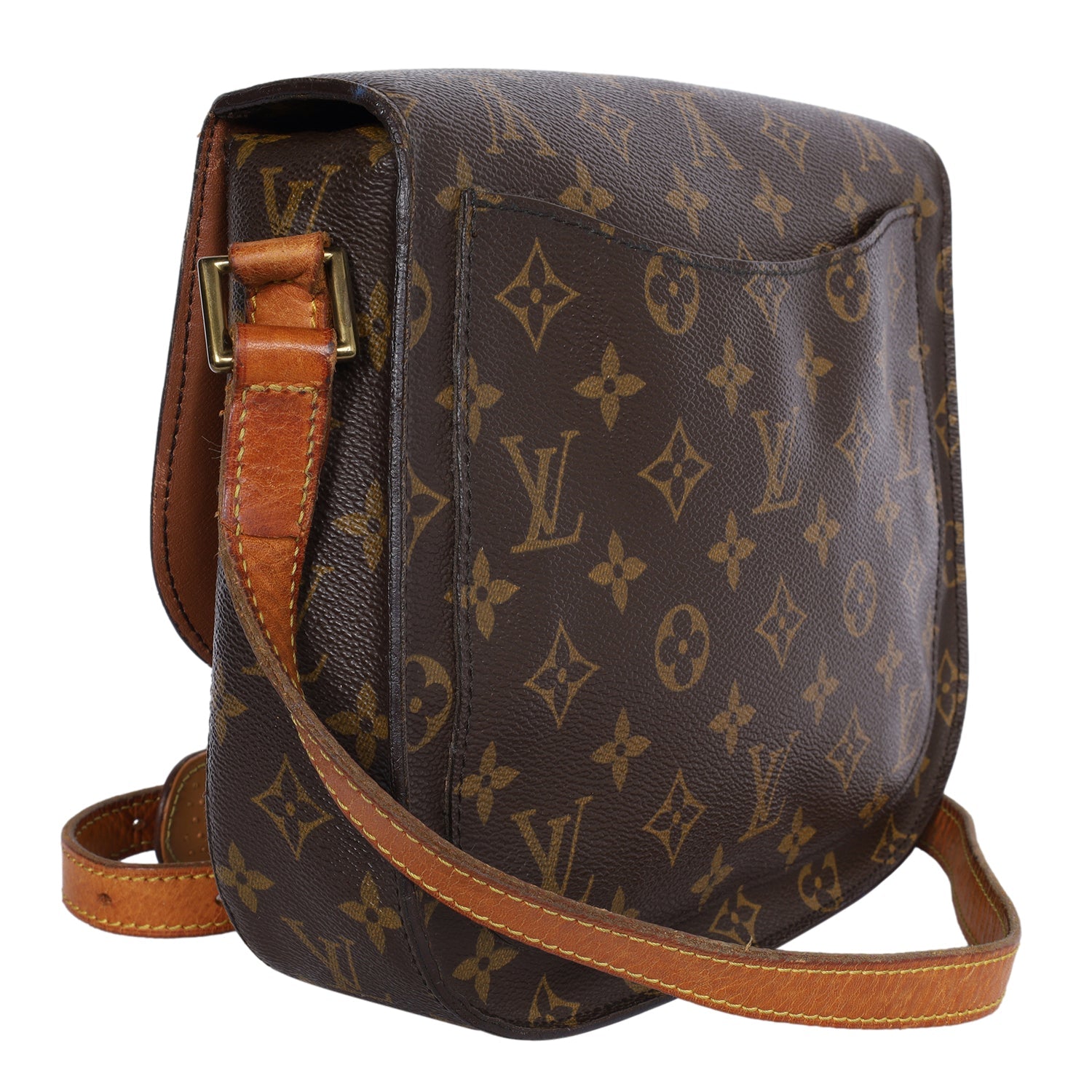 Pre-Owned Louis Vuitton Saint Cloud GM Monogram GM Crossbody Bag 