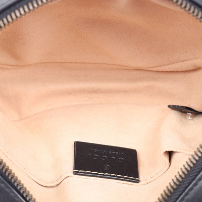 Matelasse GG Marmont Belt Bag 75 30 Black (Authentic Pre Loved)