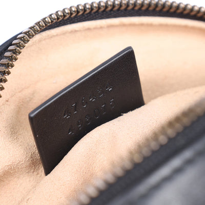 Matelasse GG Marmont Belt Bag 75 30 Black (Authentic Pre Loved)