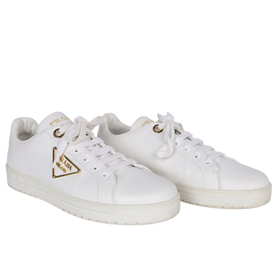 Downtown Bold Leather Low-Top Sneakers