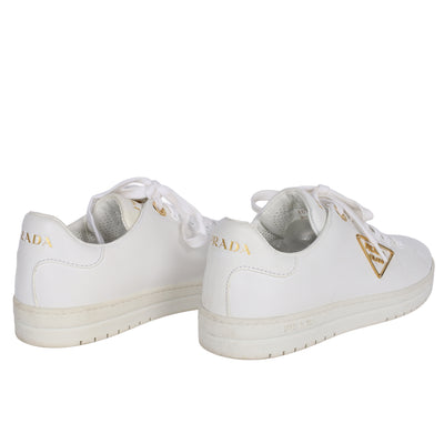 Downtown Bold Leather Low-Top Sneakers