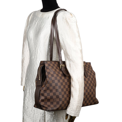 Damier Ebene Chelsea Tote