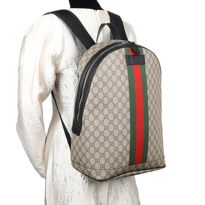 GG Supreme Monogram Ophidia Backpack
