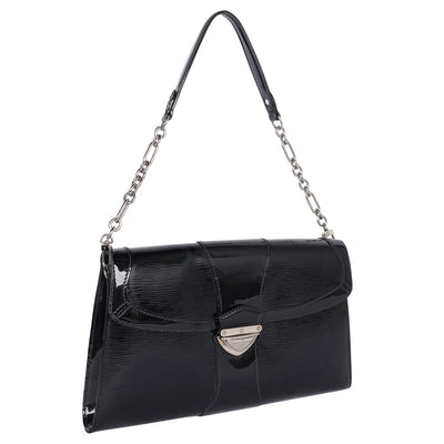 Electric Epi Leather Lena Clutch Shoulder Bag