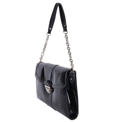 Electric Epi Leather Lena Clutch Shoulder Bag