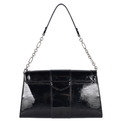 Electric Epi Leather Lena Clutch Shoulder Bag