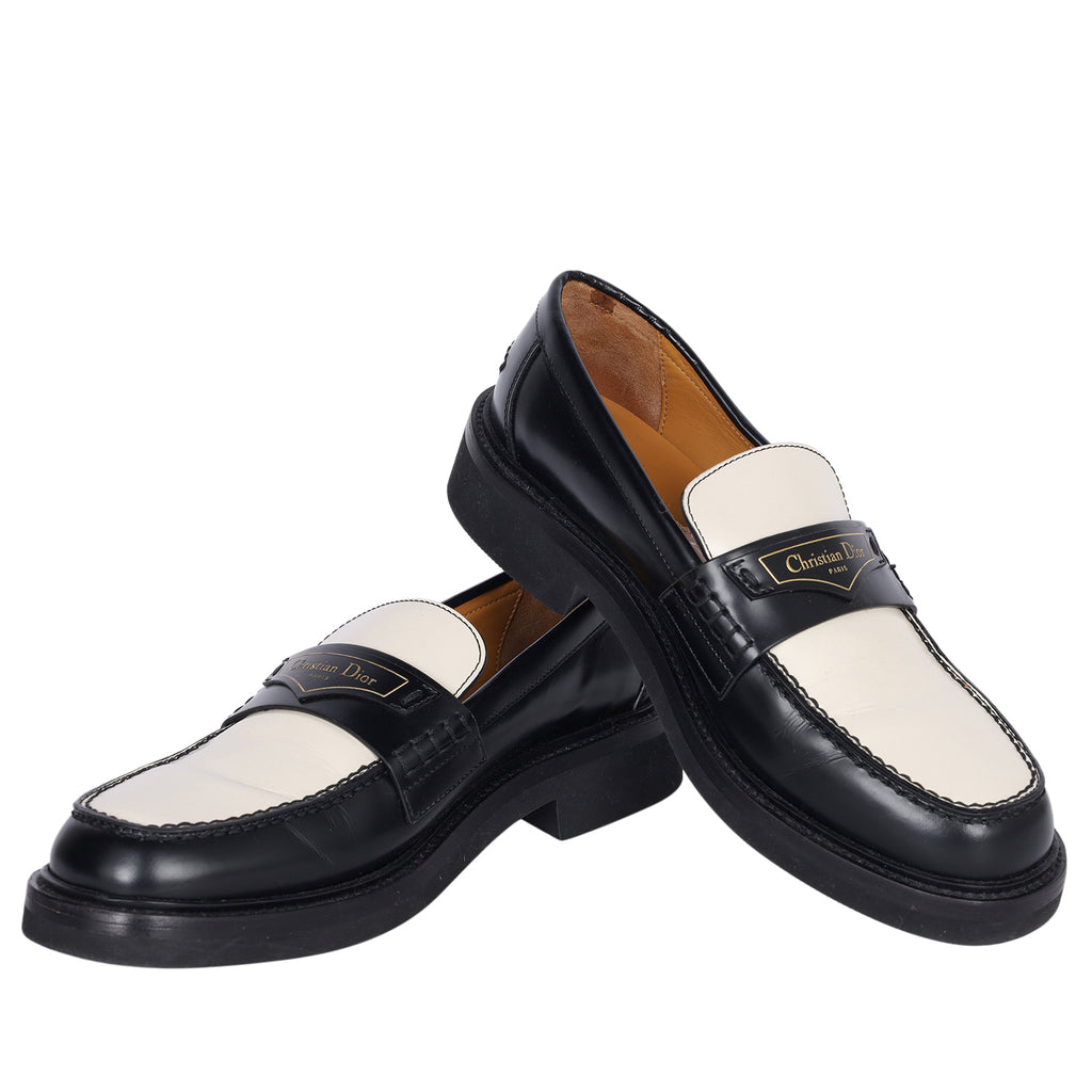 CHRISTIAN DIOR Brushed Calfskin Boy Loafers – The Lady Bag
