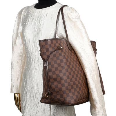 Damier Ebene Neverfull GM Tote