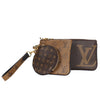 Reverse Monogram Giant Trio Pouch