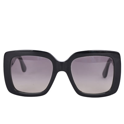 Acetate Square Frame Sunglasses GG3814S Black