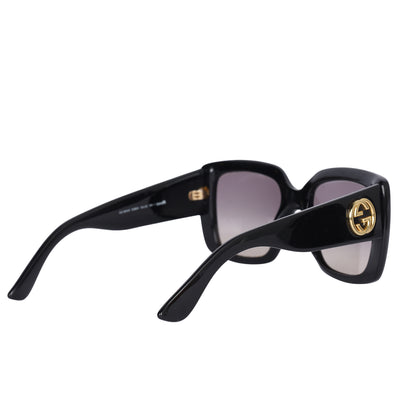 Acetate Square Frame Sunglasses GG3814S Black