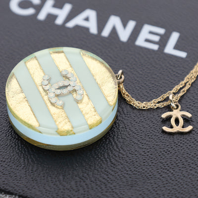 CC Gold Resin Necklace