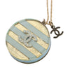 CC Gold Resin Necklace