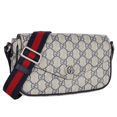 GG Supreme Monogram Texturred Dollar Ophidia Bag