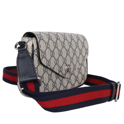 GG Supreme Monogram Texturred Dollar Ophidia Bag