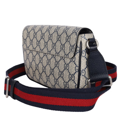 GG Supreme Monogram Texturred Dollar Ophidia Bag