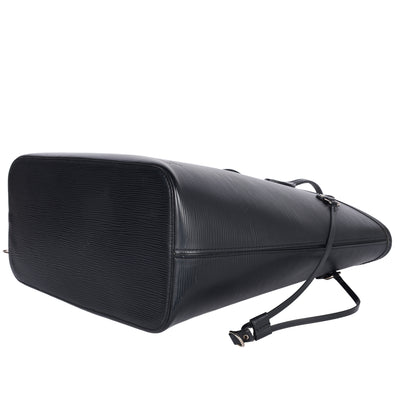 Neverfull MM Epi Leather Black