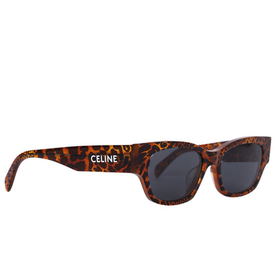 Acetate Square Sunglasses CL40197U Leopard Havana