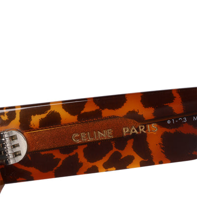 Acetate Square Sunglasses CL40197U Leopard Havana