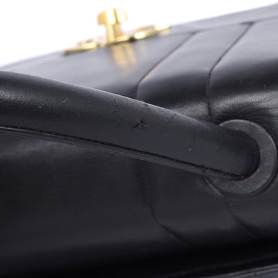 Jumbo Flap Top Handle Bag