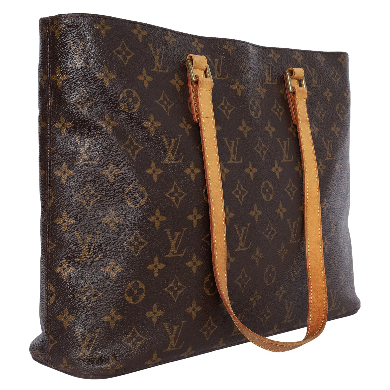 Authentic Louis Vuitton Classic Monogram Luco Tote Bag