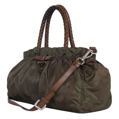 Bow Tessuto Nylon Bag