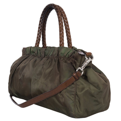 Bow Tessuto Nylon Bag