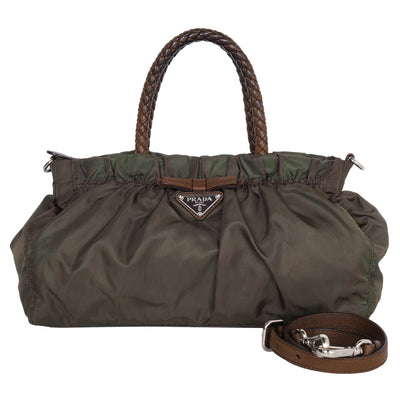 Bow Tessuto Nylon Bag