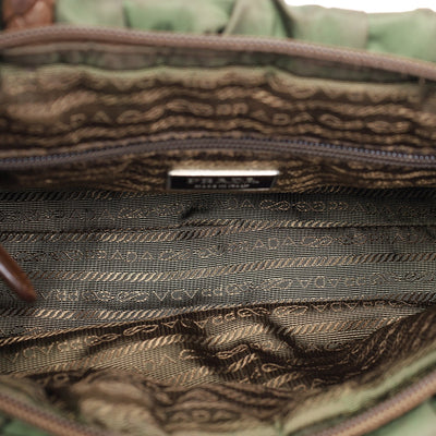 Bow Tessuto Nylon Bag