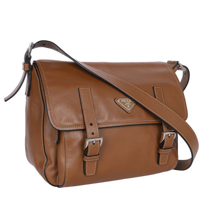 Soft Calf Messenger Bag